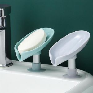  My work כלים לבית 1PCS Suction Cup Soap Dish For Bathroom 